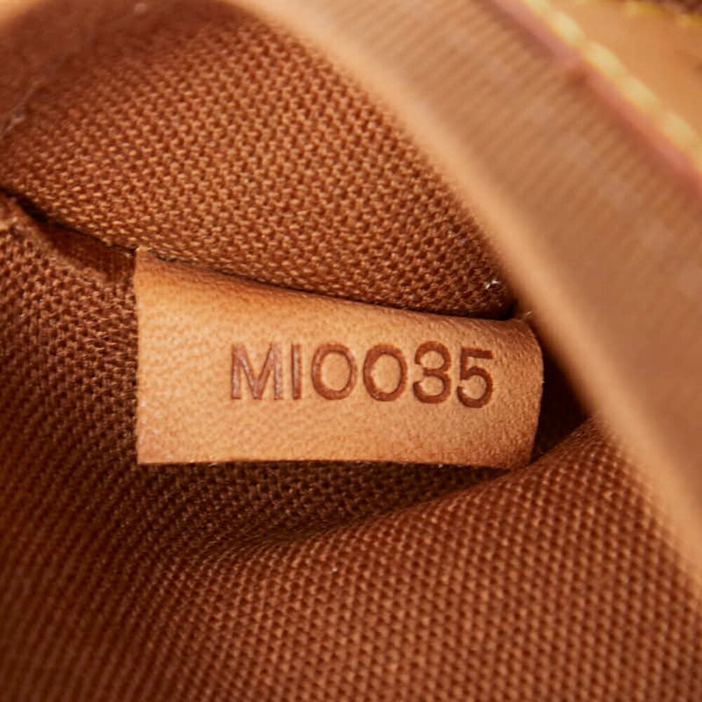 LOUIS VUITTON Authentic Brown Monogram Leather Pochette Fanny Pack - Picture 10 of 10